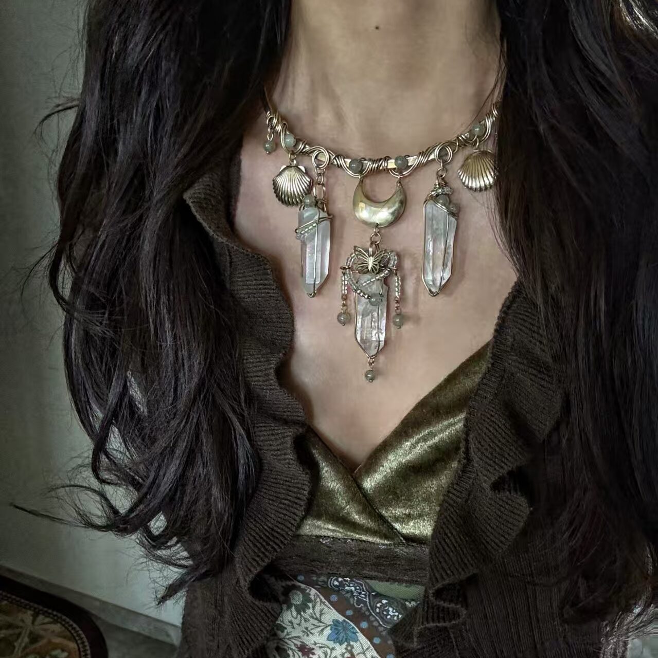 Sea-Moon Butterfly Whisper