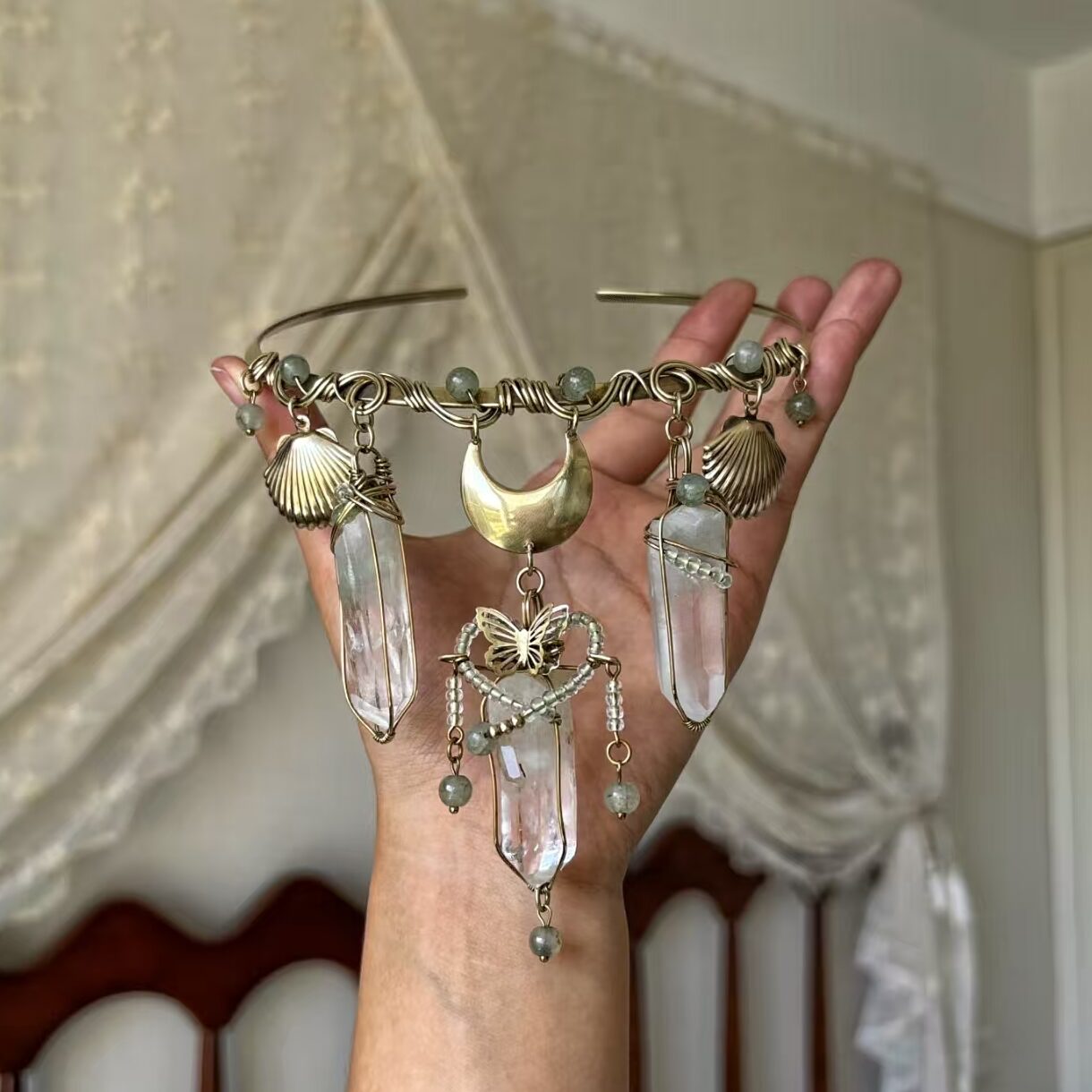 Sea-Moon Butterfly Whisper